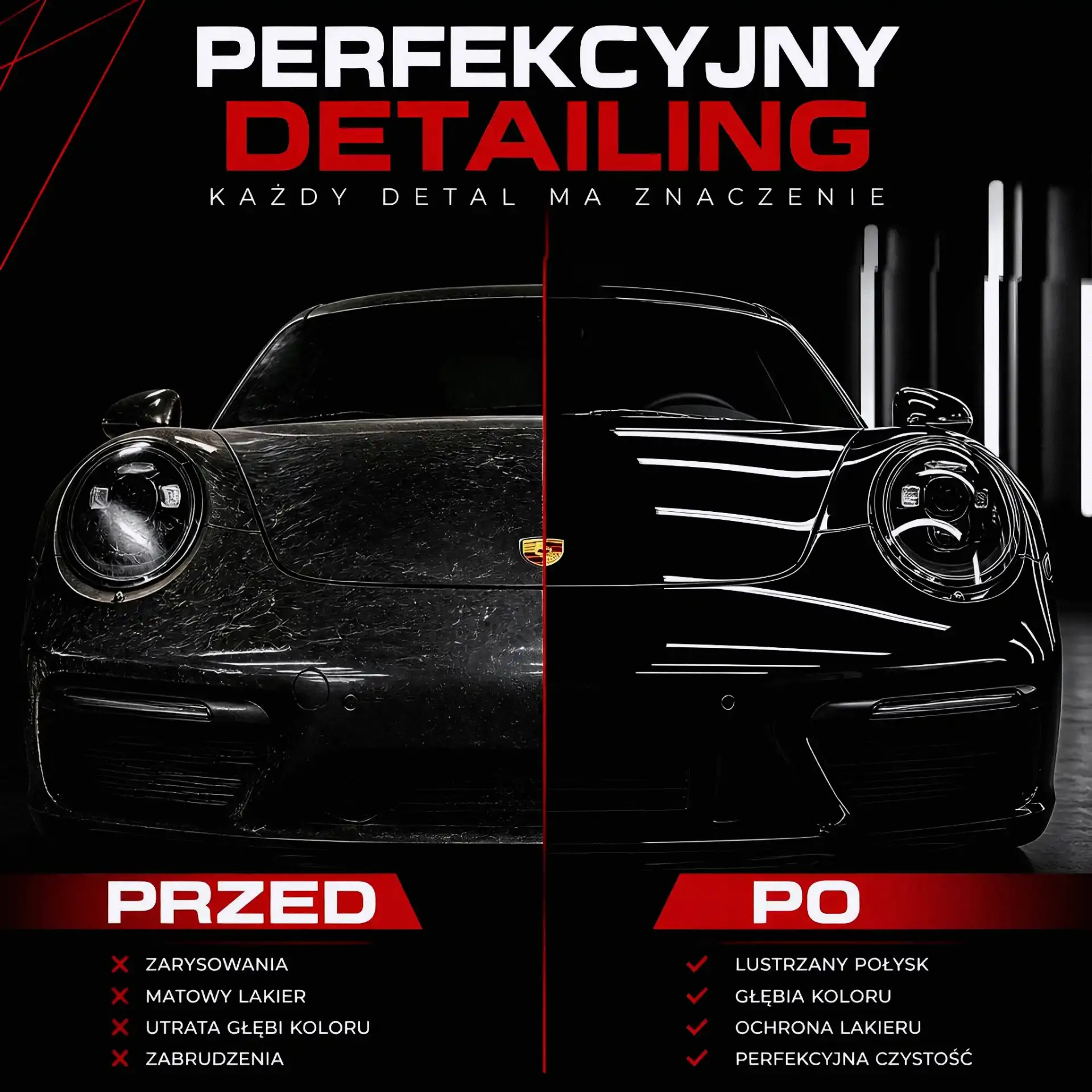 Grafika przed i po
